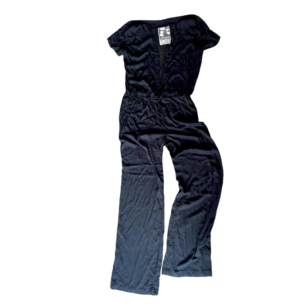 🔥4 for $75🔥 Young Fabulous and Broke One piece Jump Suite Size M Black